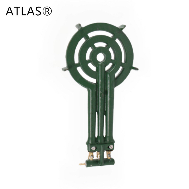 C40 fierce stove head, cast iron three-ring multi-hole gas stove head, liquefied gas stove, single stove, outdoor picnic stove for export Specification image