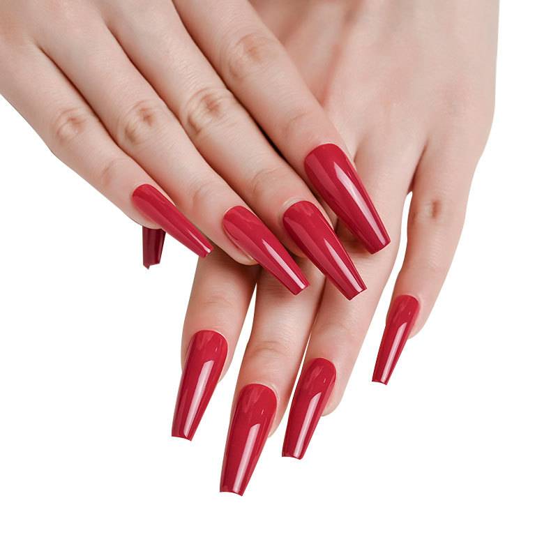 Factory direct sales OEM custom-made false nails, long ballet wearable nails, false nails, nail art pieces wholesale and customization Item Picture