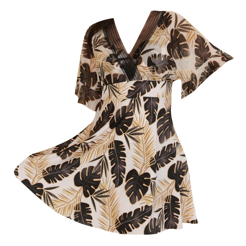 泳装/泳衣/女士连体泳衣/女童泳装/游泳衣女长袖穆斯林白底实物图