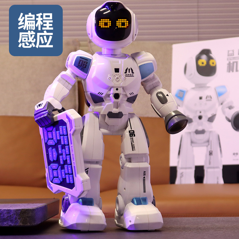 AI programación inteligente traje robot perro máquina juguetes AI programación educación juguetes de educación temprana details Picture