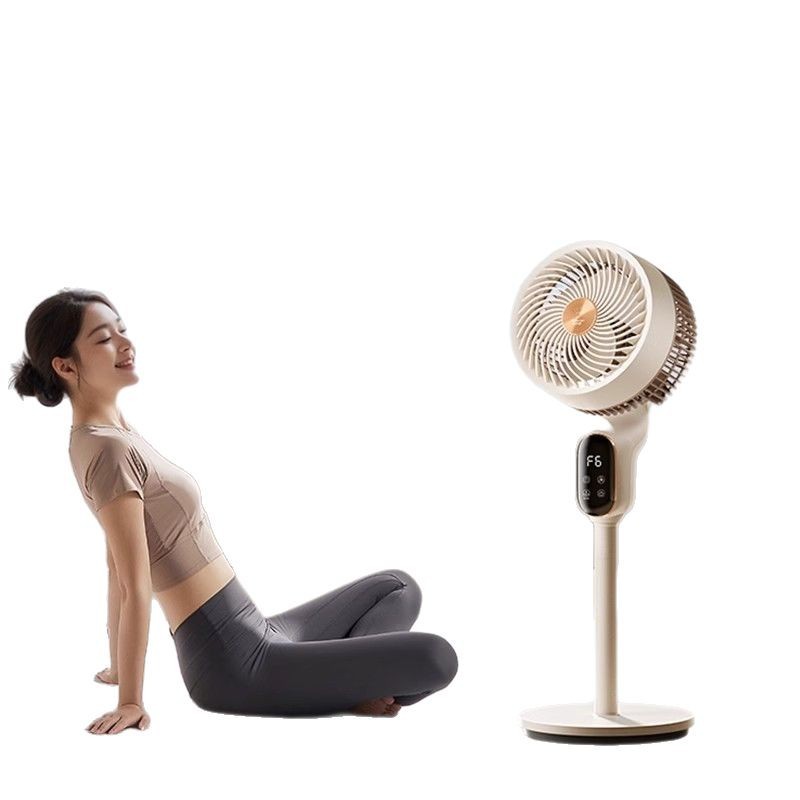 AI voice intelligent control platform dual-purpose fan, handheld small electric fan, silent, energy-saving and portable Item Picture