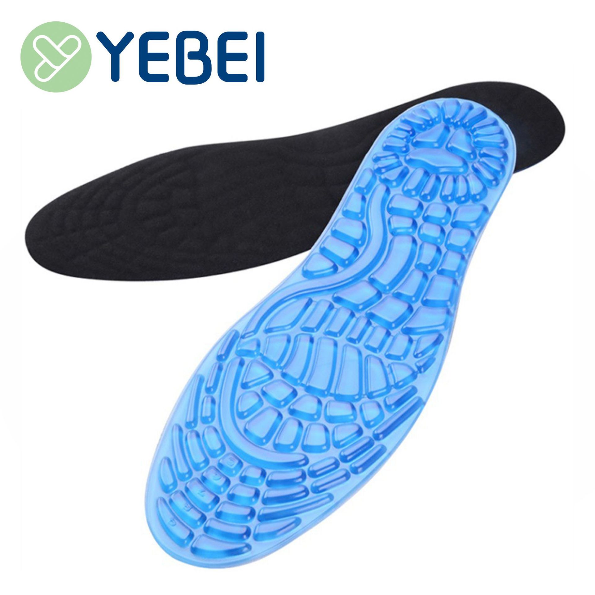 男女士按摩缓软硅胶鞋垫缓冲缓震缓压凝胶鞋垫横弓支撑运动硅胶垫