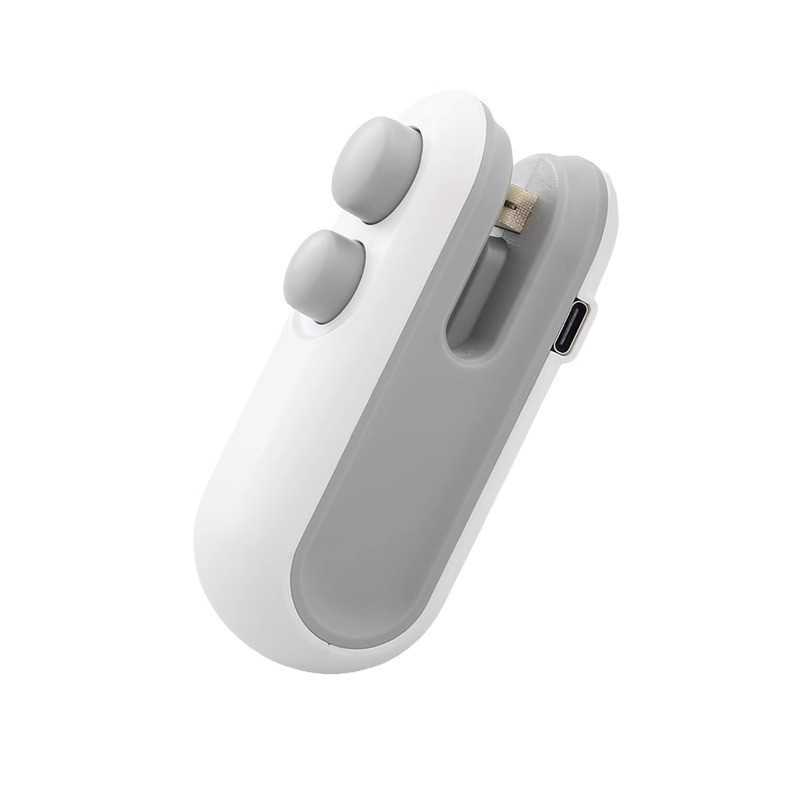 Household mini sealing machine, rechargeable multi-functional small sealing machine, creative mini snack bag sealing wonder Item Picture