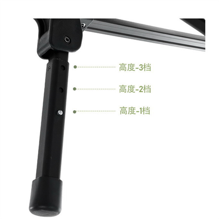 户外懒人躺椅铝合金折叠椅靠背午休休闲露营躺平椅详情图3