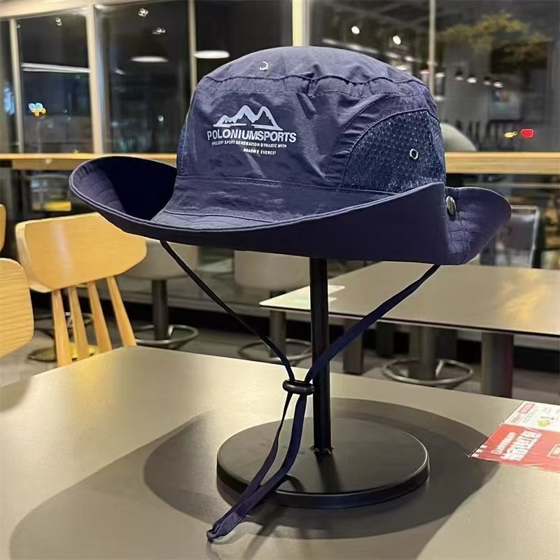 Mountain camping men's summer sun hats, hiking sun protection, outdoor mountain climbing UV protection women's fisherman hats, fishing hats Application Scenario