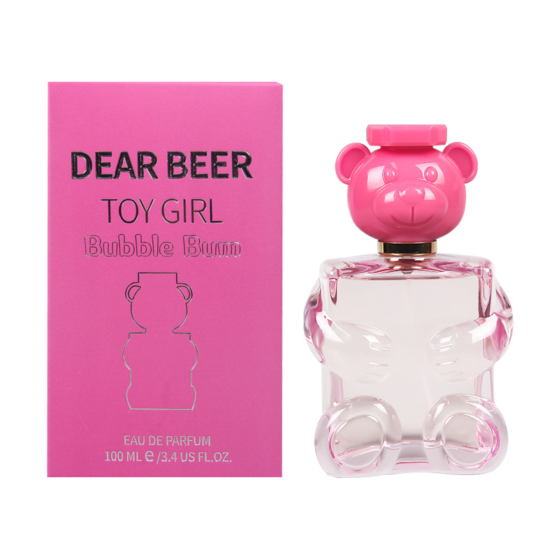 قارورة العطر تشبه الدب، 100ml مصممة بطريقة أنيقة لصنع قارورة جميلة Item Picture
