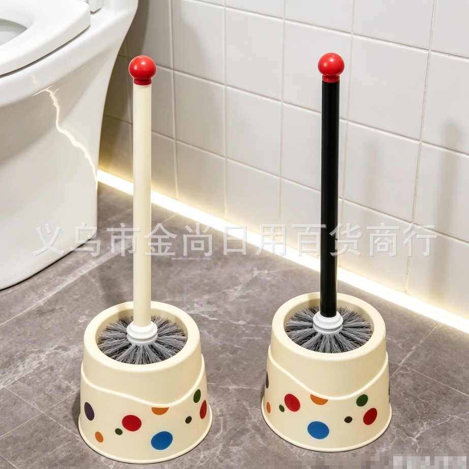 Creative high appearance level toilet brush, no blind spots in the toilet, household bathroom squat toilet, long-handled toilet cleaning brush, cleaning brush wholesale details Picture