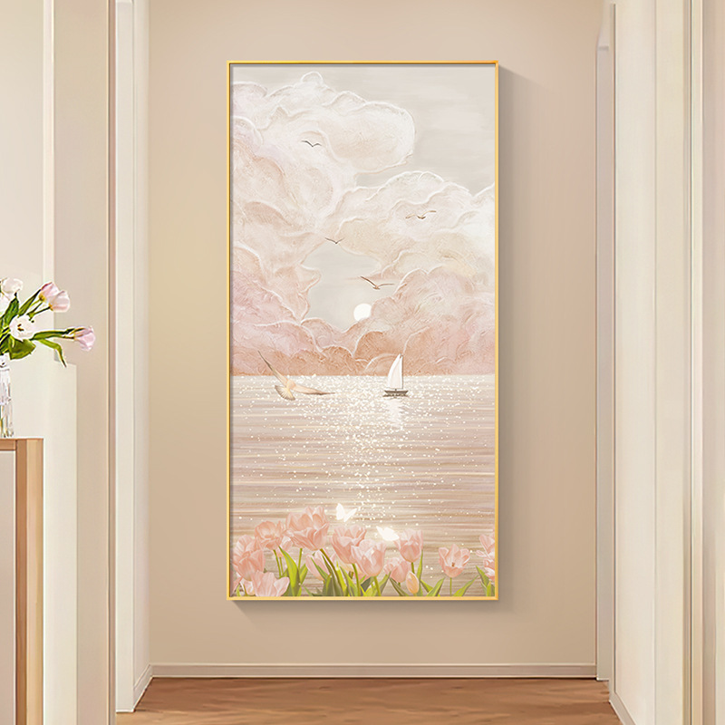 装饰画/油画/手绘油画/客厅沙发背景图/挂画产品图