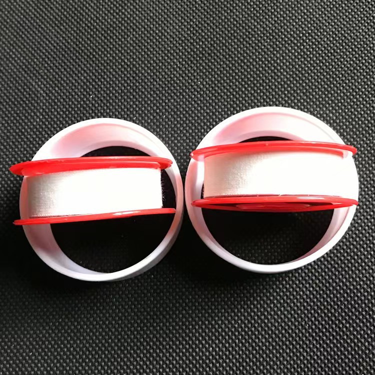 Export plastic tape, zinc oxide tape, rubber paste, cotton cloth, transparent red core, white sleeve, 1.25*4m Application Scenario