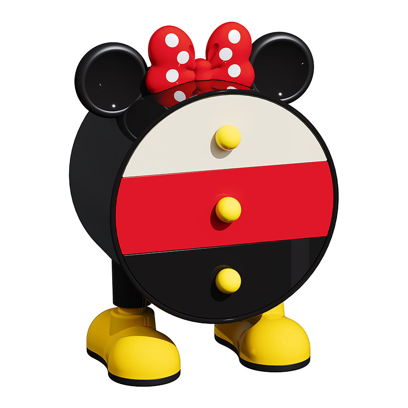 桌面收纳盒可爱高颜值整理储物盒笔杂物办公书桌宿舍抽屉盒置物架