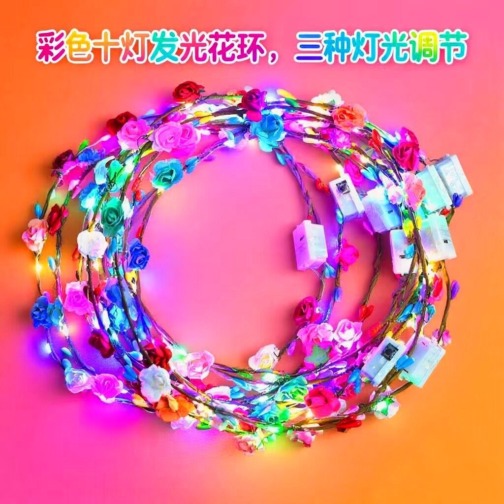 Ground promotion, small wholesale, children's small toys, street vending, night markets, kindergarten traffic diversion, scanning codes, glowing small gifts Specification image