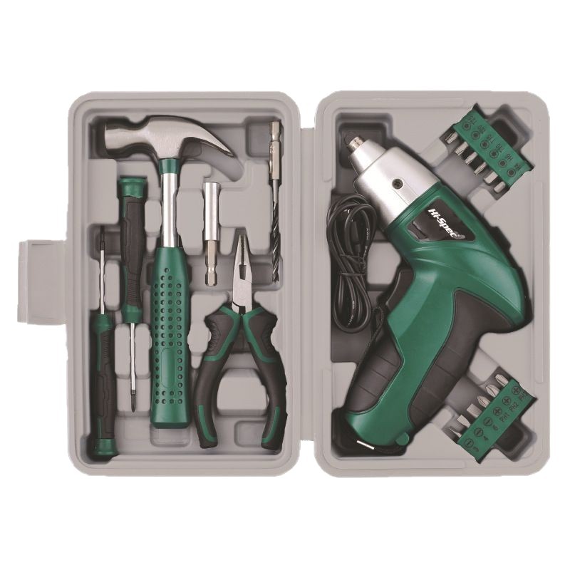 Manual and electric screwdriver set, small household rechargeable hand drill, multi-functional lithium battery set, power tools Application Scenario