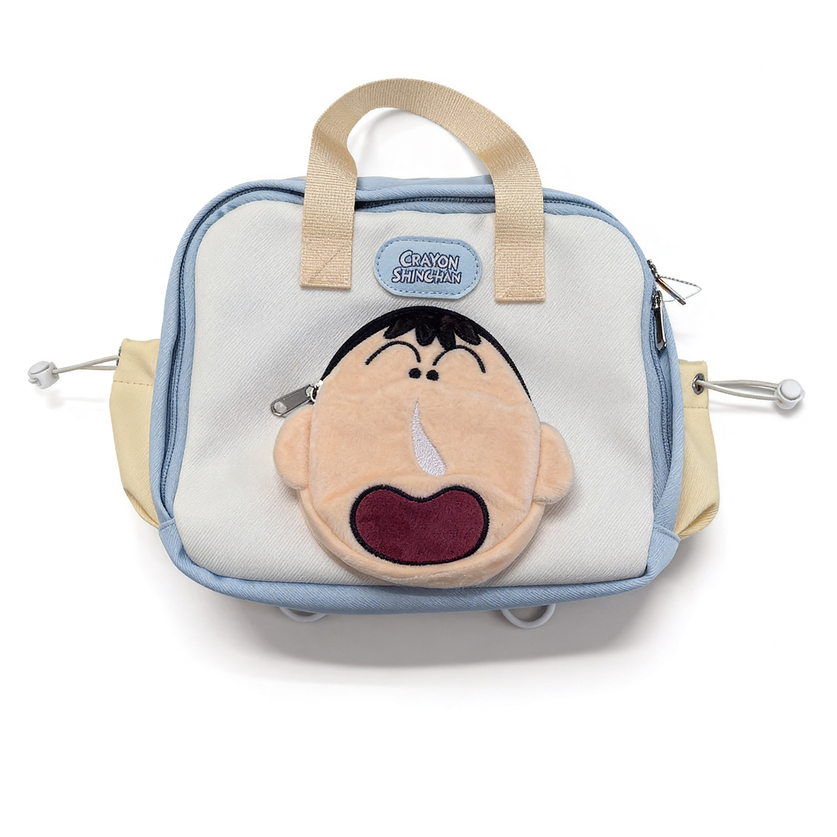 A cute cartoon Crayon Shin-chan backpack for going out, a lightweight and large-capacity backpack, a multi-purpose bag that can be carried diagonally on one shoulder Item Picture