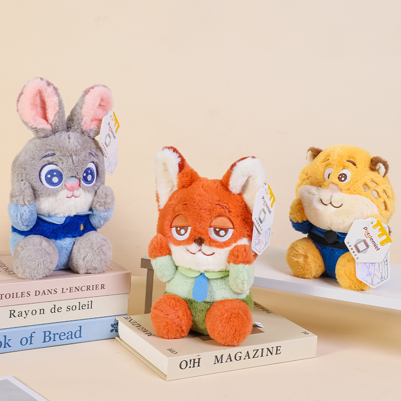 迪士尼正版高飞维尼熊唐老鸭疯狂动物城朱迪尼克绒乐派对毛绒公仔 details Picture