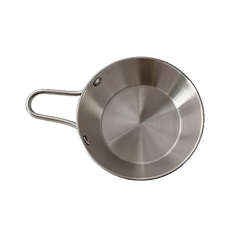 Korean-style ins stainless steel French fries bowl, fried chicken bowl, Western snack bowl with handle, anti-drop, fruit dessert salad bowl Item Picture