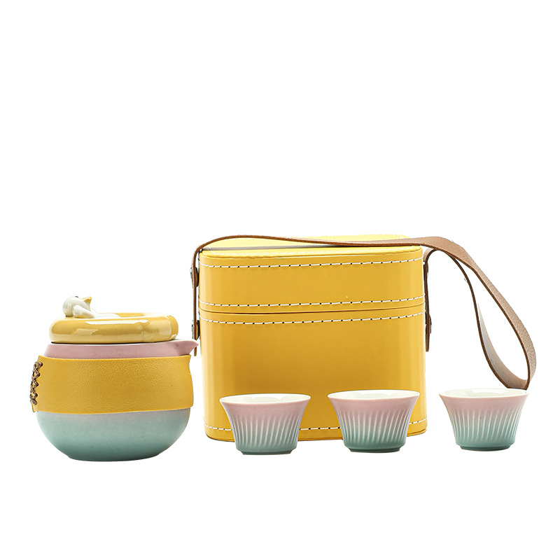 茶具套装/茶具/玻璃茶具/茶具礼品/福茶具白底实物图