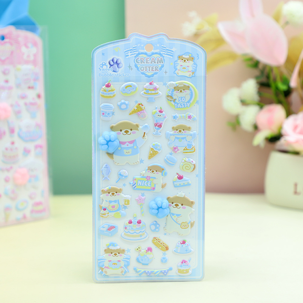 Sweetheart Workshop Sweetheart Cat Paw Bubble Stickers 3D Soft and Cute Bottom Three-dimensional Decorative Phone case stickers Application Scenario