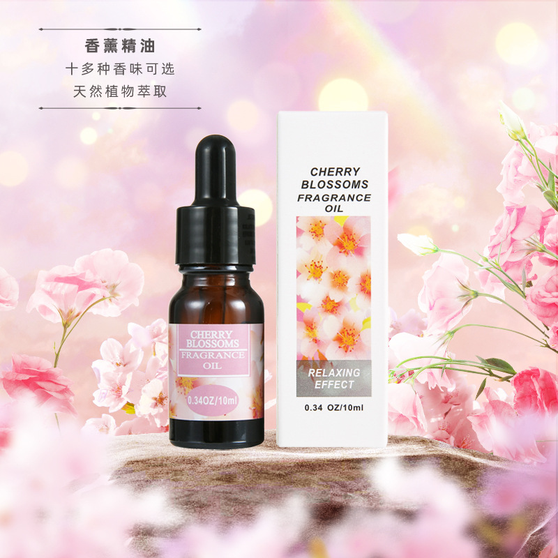 Dropper aromatherapy essential oil 24 Flavors Bedroom humidifier Diffuser Stone Fragrance Long-lasting Frankincense rose Lemon Plant essential oil details Picture