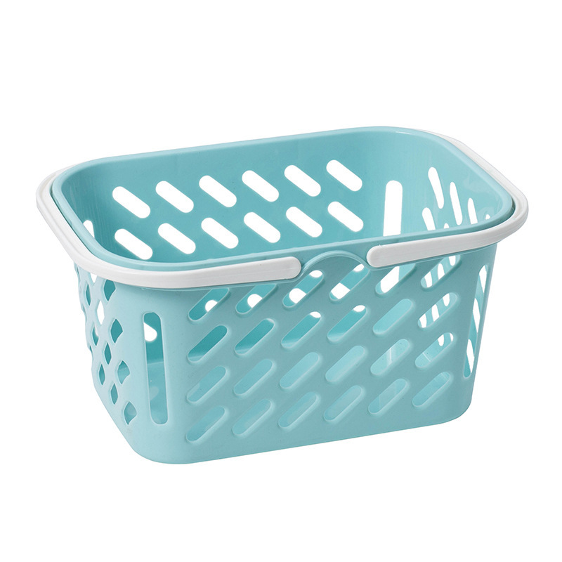 Shopping baskets, small hand-held baskets, bath baskets, toiletry baskets, plastic storage baskets, storage frames, fruit baskets, vegetable baskets Item Picture