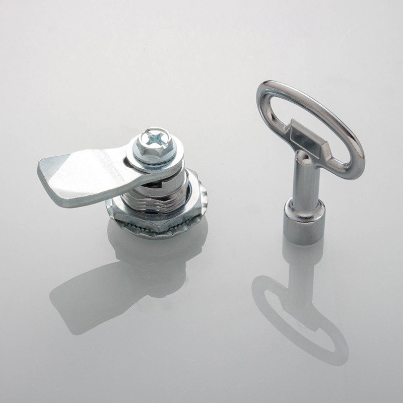 Hengzhu MS705 Electrical box lock, one-character triangular square lock core tool box, rotating tongue lock, industrial elevator distribution cabinet lock Application Scenario