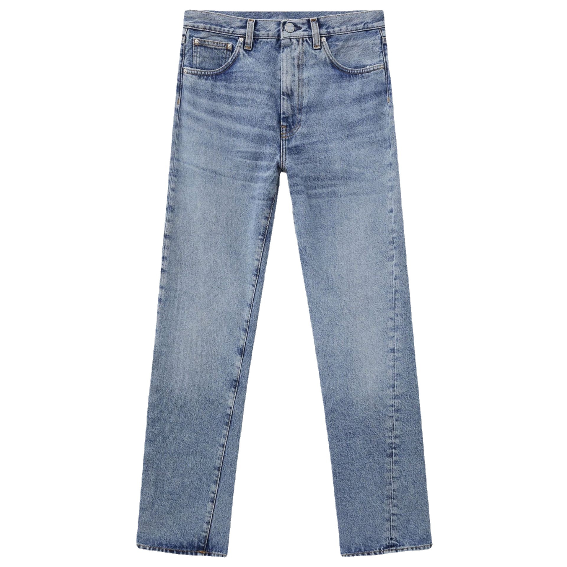 【UpperClass Series 】OriginalTwisted Classic Twisted Stitch jeans for mid-to-high-waisted women Item Picture