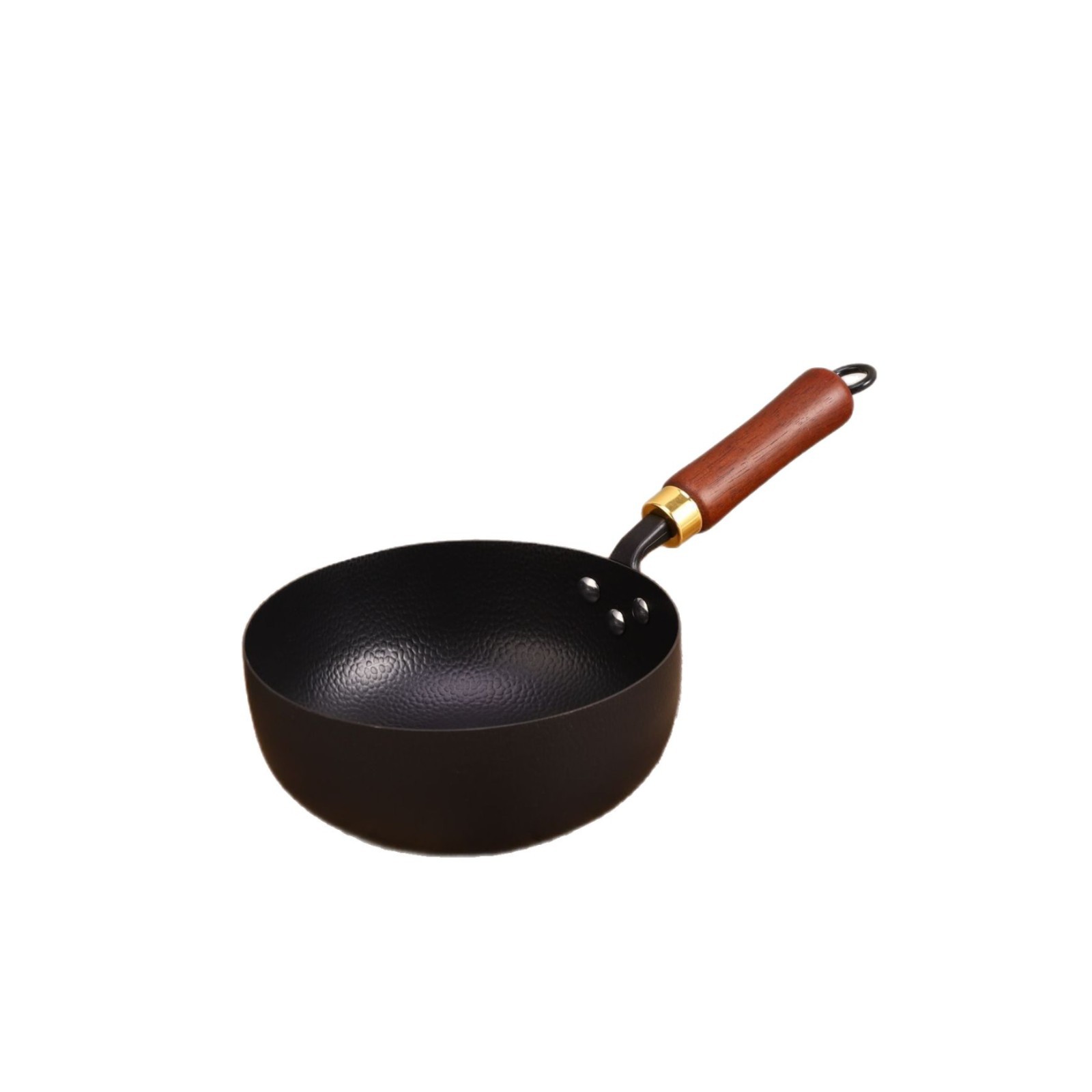 Thickened hand-forged small milk pot, the same style as the iron baby, Zhangqiu iron pot, single-person food pot, baby food pot, milk pot and egg frying pot Item Picture