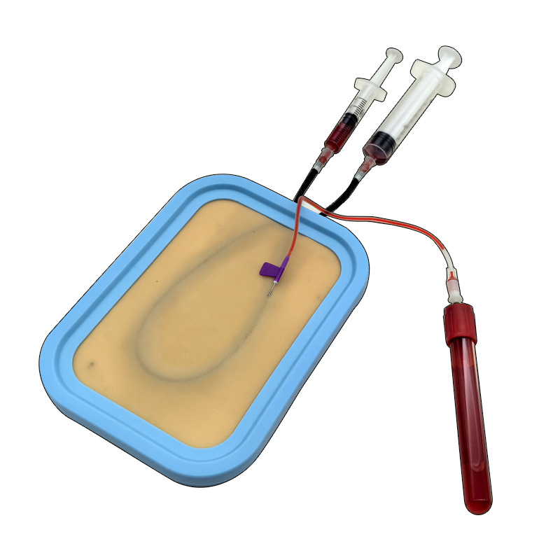 Intravenous injection practice model, medical infusion teaching, needle insertion, blood drawing, blood collection practice, vascular puncture, skin mold Item Picture