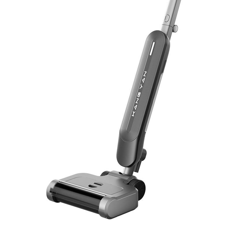 Cross-border wholesale smart wireless floor scrubber, sweeping and mopping integrated household electric mop, lazy person no need to wash by hand, rotating mop