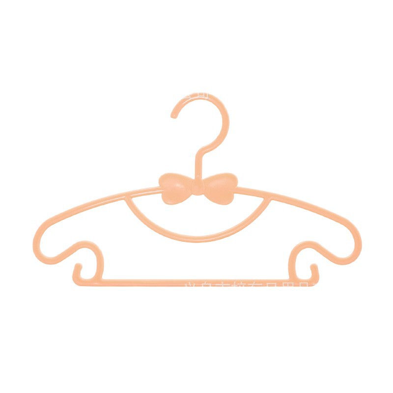 Plastic folding clothes hanger, children's wooden clothes rack, multi-functional clothes hanger, clothes hanger organization supplies Item Picture