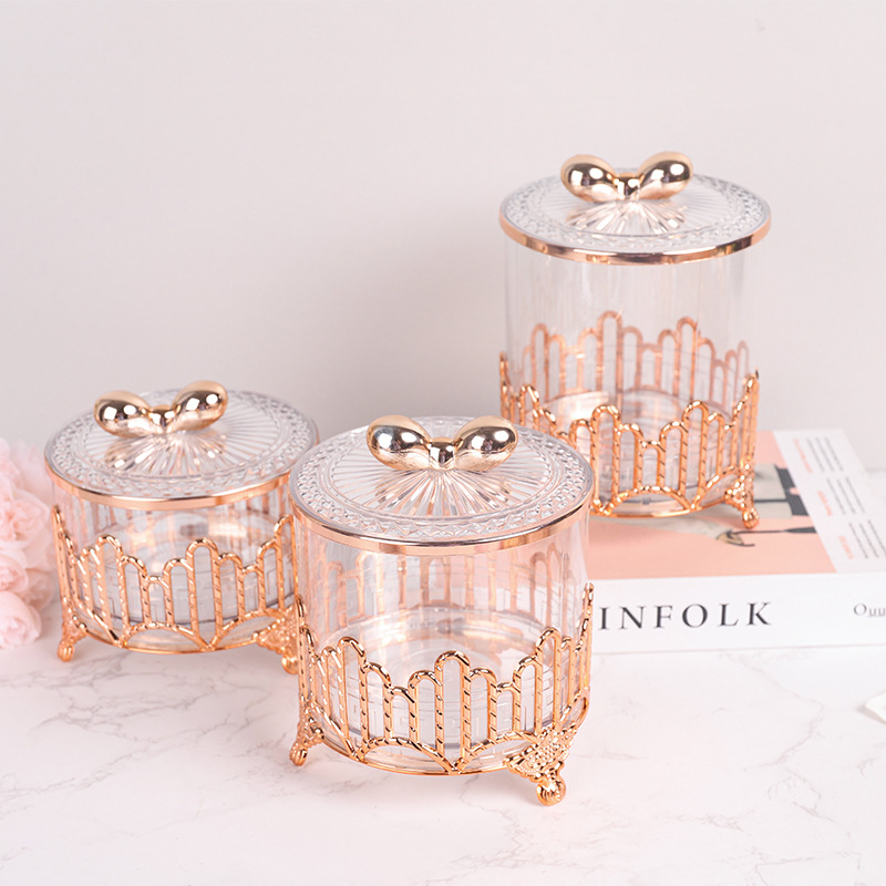 European-style Muslim cross-border home storage jars, tableware, table ornaments, table kitchen storage, European-style sugar jars