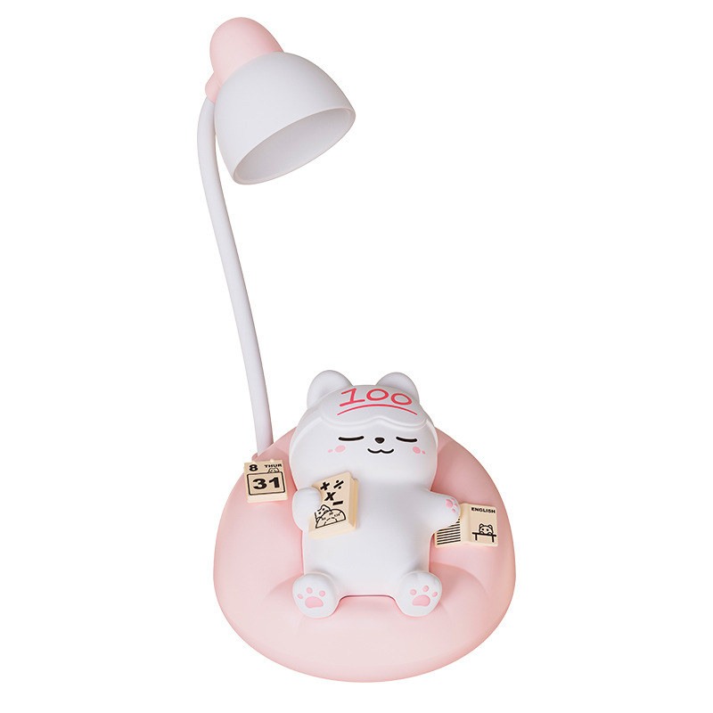 Sleeping Cat Night Light, girlfriend gift, a milk-making magic tool for the night, rechargeable pat desk lamp, cultural and creative night light customization Item Picture