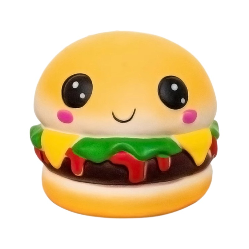 squishy Slow Rebound PU foam toy simulation sandwich cookie food model display prop, stress-relieving and educational Item Picture