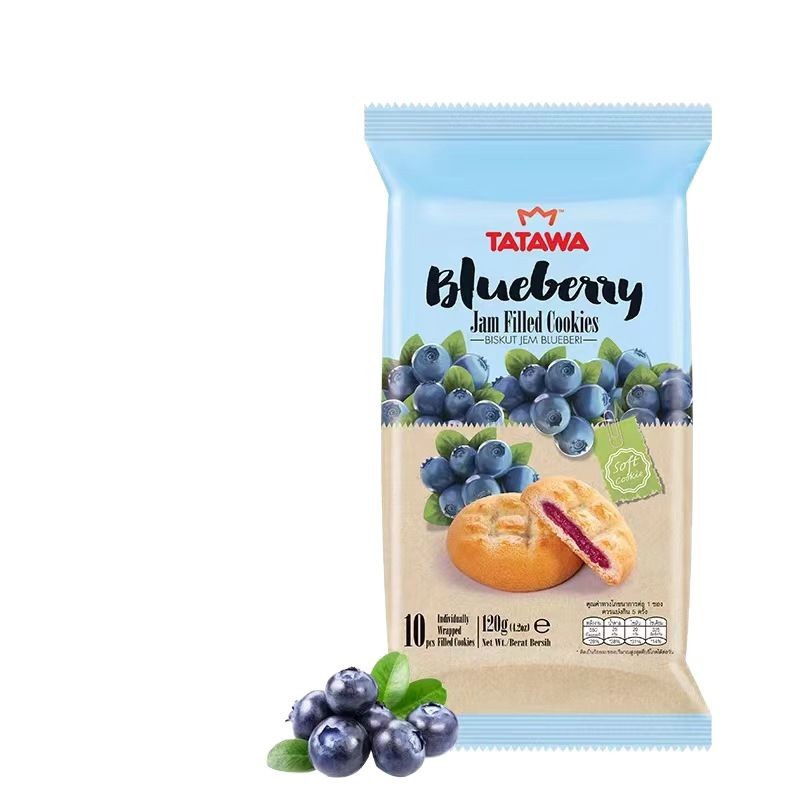 TATAWA Sandwich Cookies 120g, original imported soft cookies from Malaysia, a snack Item Picture