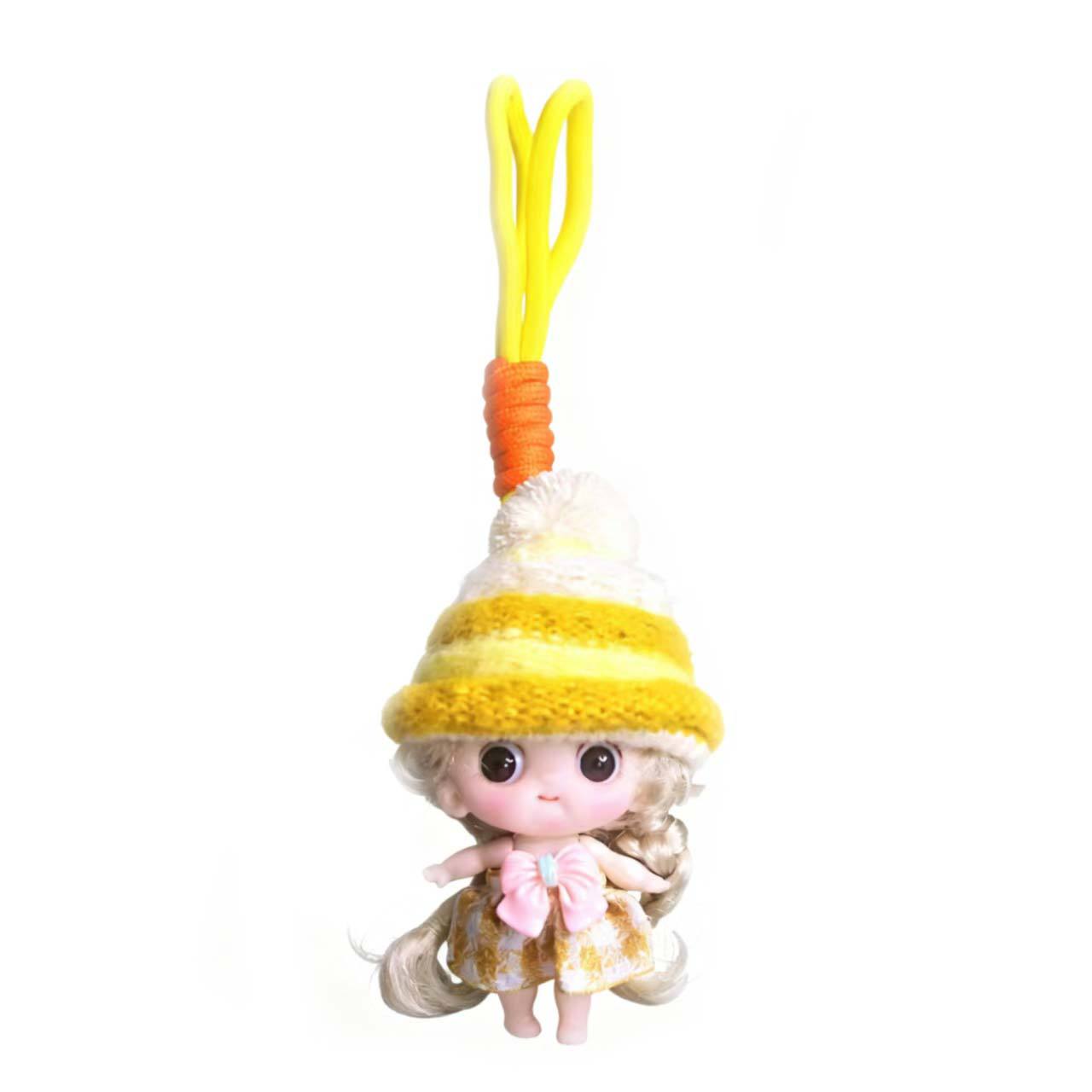 Trendy and fashionable multi-color card, love cartoon doll accessories, pendants, dolls with a girlish heart, doll figurines, backpack pendants Item Picture