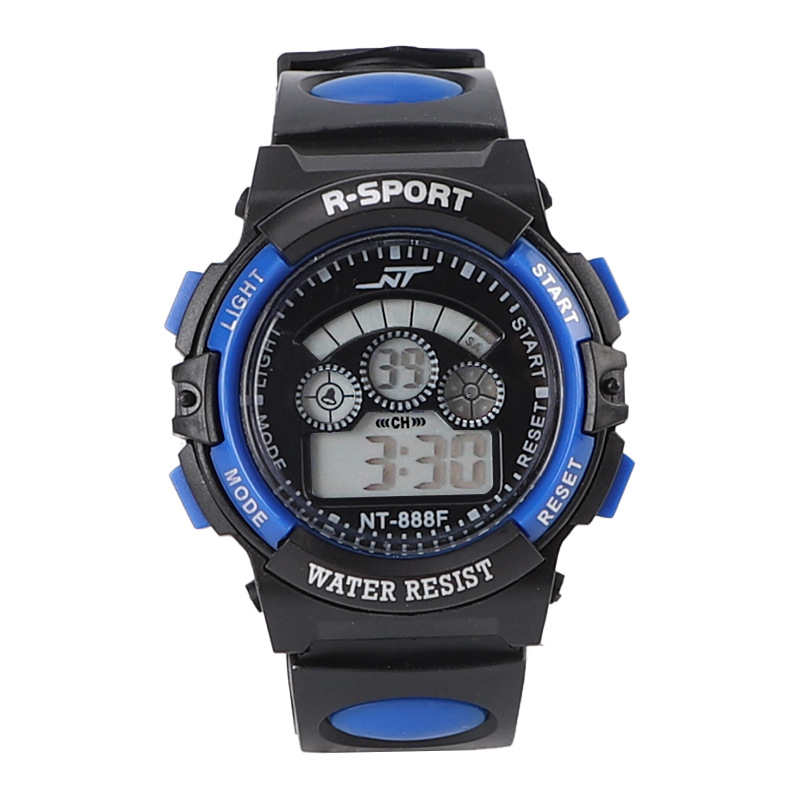 Wholesale of multi-functional seven-color luminous children's electronic watches, high appearance level sports and outdoor watches for students Application Scenario