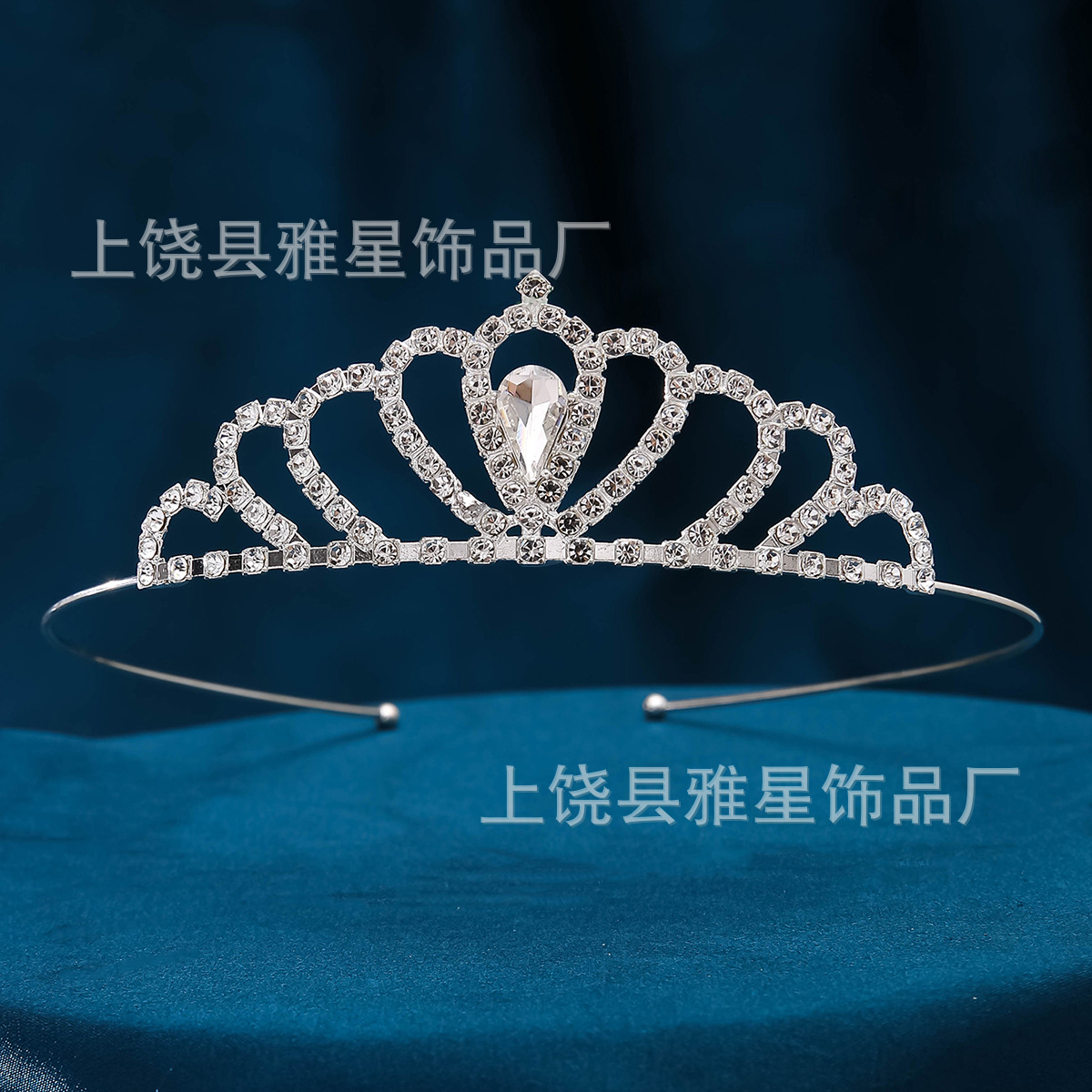 The bride's crown, the girl's 18th birthday, wedding headwear, children's princess, Korean-style hair accessory, wedding dress, queen's crown, super fairy-like Specification image