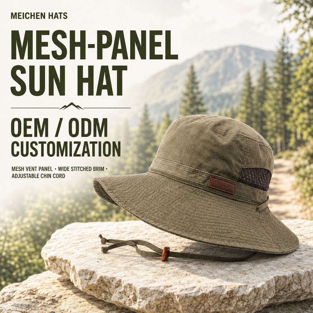 2026 New style fisherman hat Custom logo Large brim sun protection and shade Basin hat Cross-border bestseller cross-border export wholesale