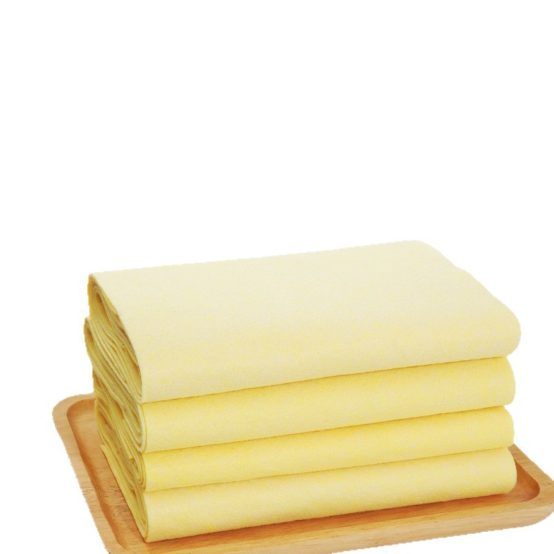 Kitchen-specific thickened loofah dishcloth, water-absorbent, not easy to stick to oil, not easy to shed fibers, dishcloth, scouring pad Item Picture