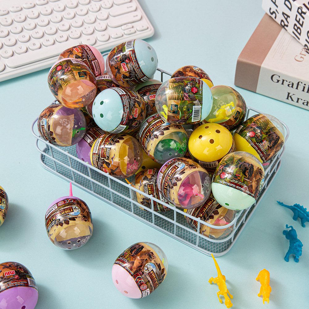 复活节蛋壳仿真恐龙蛋拆拆乐新奇盲盒扭蛋儿童玩具二元奖品批发盲盒创意潮流玩具