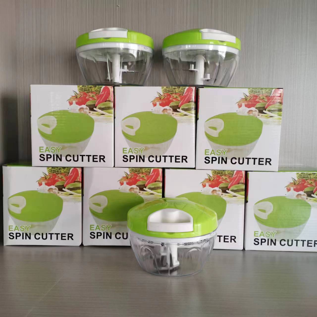 Cross-border garlic puller, manual vegetable cutter, rope vegetable cutter, meat grinder, dumpling filling, meat mincing machine, small kitchen tools