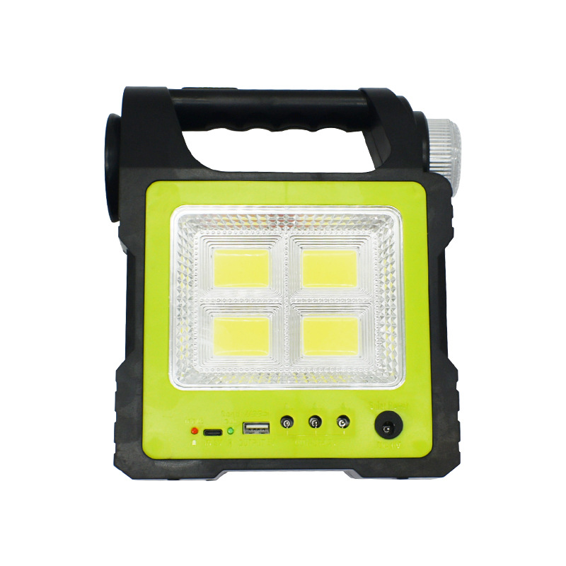 Solar small system light, outdoor camping lighting lamp, mobile emergency power supply Application Scenario