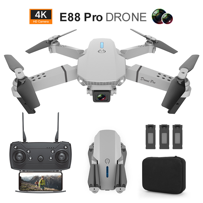 Cross-border new products: unmanned aerial vehicles, brushless drones, optical flow obstacle avoidance cameras, aerial photography aircraft, folding remote control aircraft toys details Picture