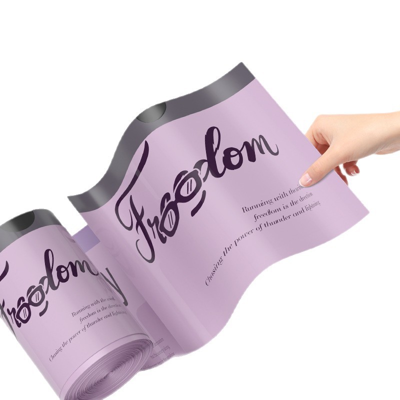 Tear-free drawstring medium-sized bedroom large roll household office kitchen garbage bag thickened and enlarged, strong and durable Item Picture