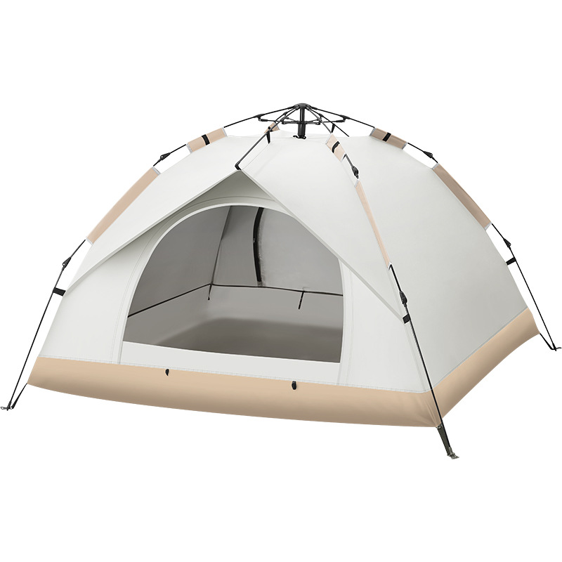 The outdoor inflatable tent with a canopy is portable, windproof, waterproof and has a large space Item Picture
