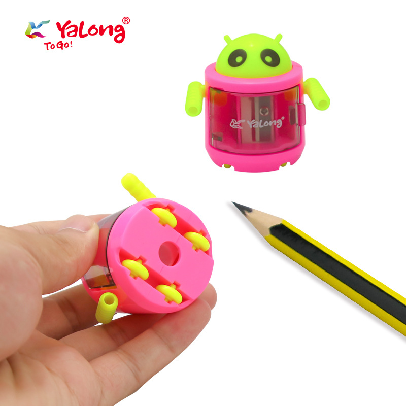 A best-selling robot pencil sharpener on Amazon made of high-quality alloy steel ABS material details Picture