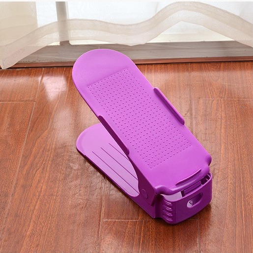 Multi-functional adjustable double-layer shoe rack, thickened multi-layer multi-position storage rack, shoe storage rack, cabinet storage, foldable details Picture