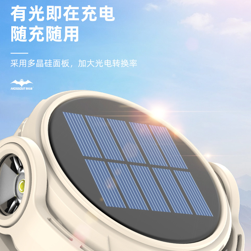 The Lagovers camping lamp, ultra-long battery life solar outdoor lamp, rechargeable lighting lamp, camping led tent hanging type details Picture