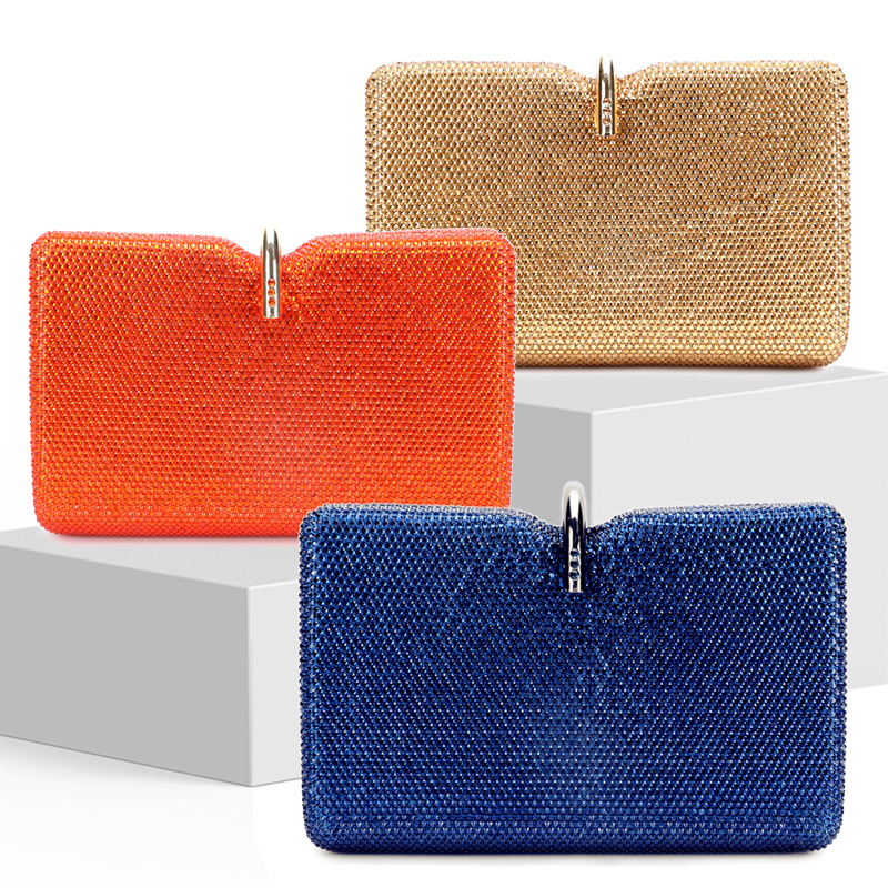 手抓包晚装包跨境女士晚宴包派对婚礼钻石水晶水钻包欧美手拿包