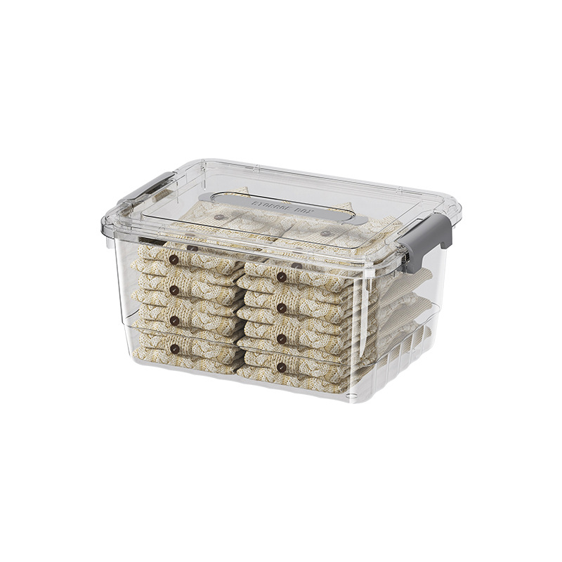 收纳盒/旋转收纳/收纳/内衣收纳盒/吧唧白底实物图