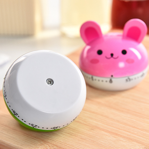 倒计时显示/厨房定时闹钟/电子计时器/大屏功能显示时钟/厨房用具白底实物图